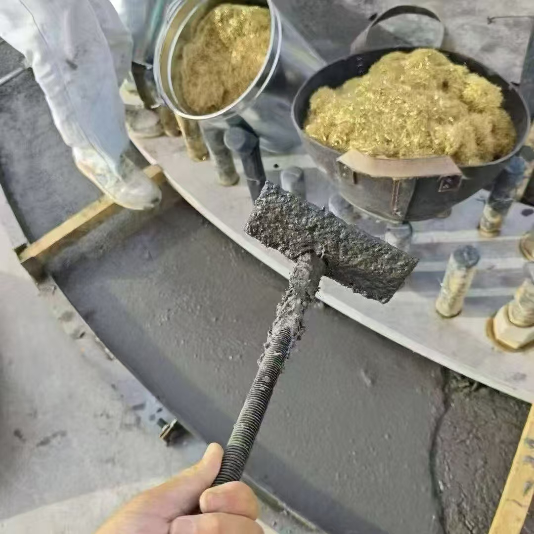 山阳C120钢纤维高强无收灌浆料 轧机压缩机汽轮机发电机锻压设备底座灌浆材料